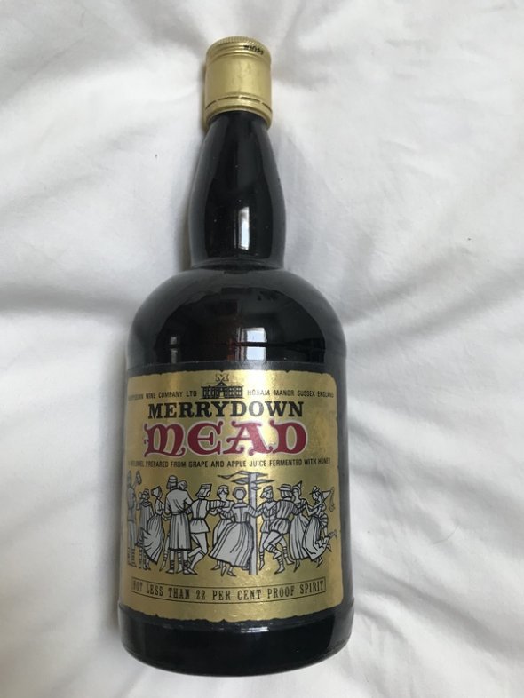  Mead - Sussex - 22 % proof - the oldest alcoholic drink !