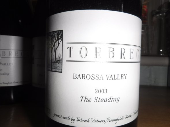 3 x 2003 "The Steading" Shiraz/Grenache, Torbreck vineyards