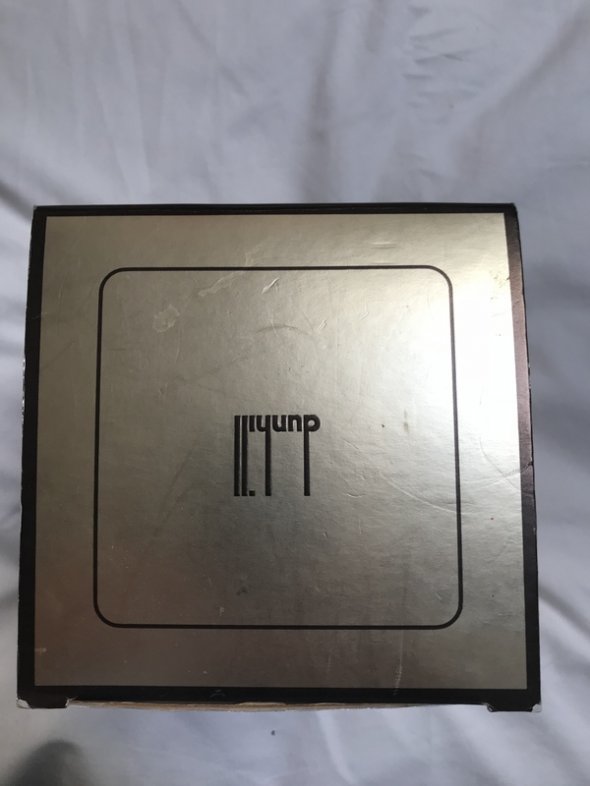 1970's Boxed Dunhill old masters Whisky - 43% - perfect bottle 