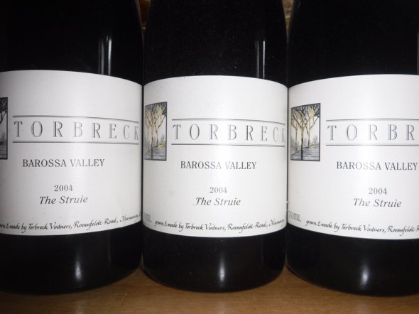 3 x 2004 Torbreck "The Struie" Shiraz , Barossa Valley