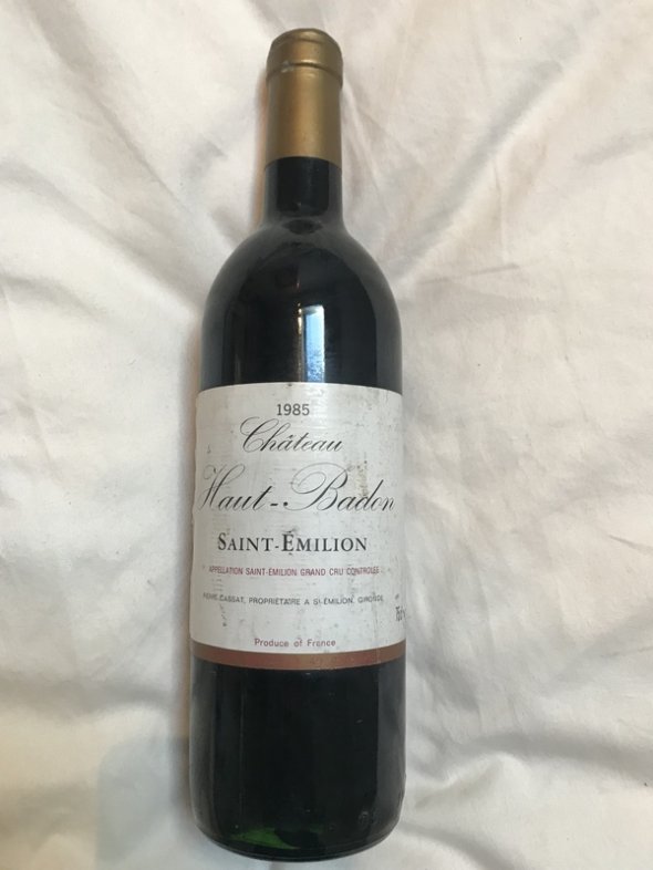 1985 Ch Haut Badon - St Emilion GCC - excellent bottle