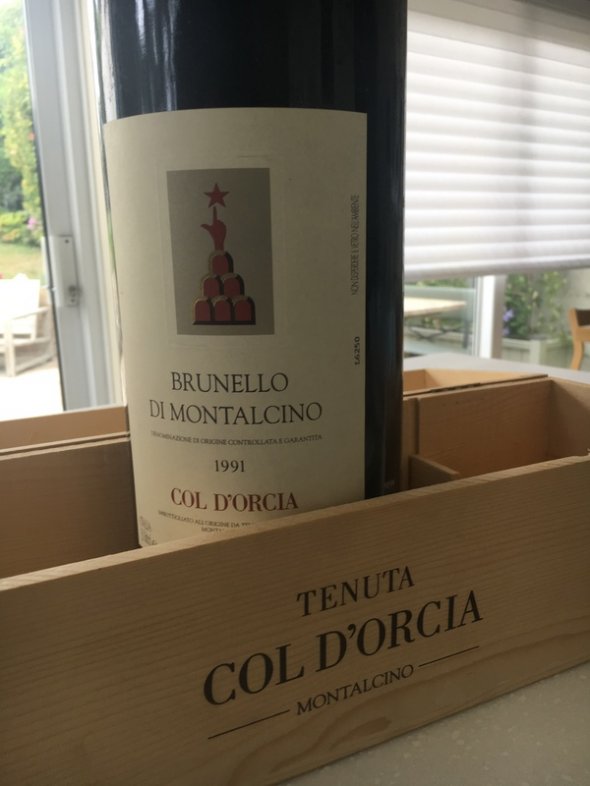 1991 Col d&rsquo;Orcia Brunello di Montalcino Double Magnum 94points AG