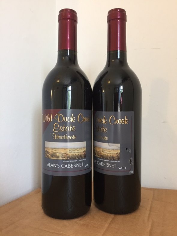Wild Duck Creek Estate, Alan's Cabernet 2006 x 2