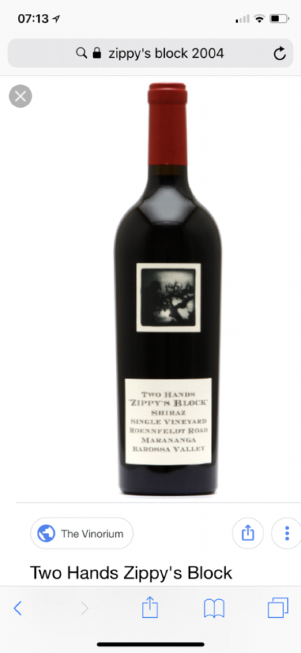 V .RARE - TWO HANDS 2004 ZIPPYS BLOCK RP 96 PTS