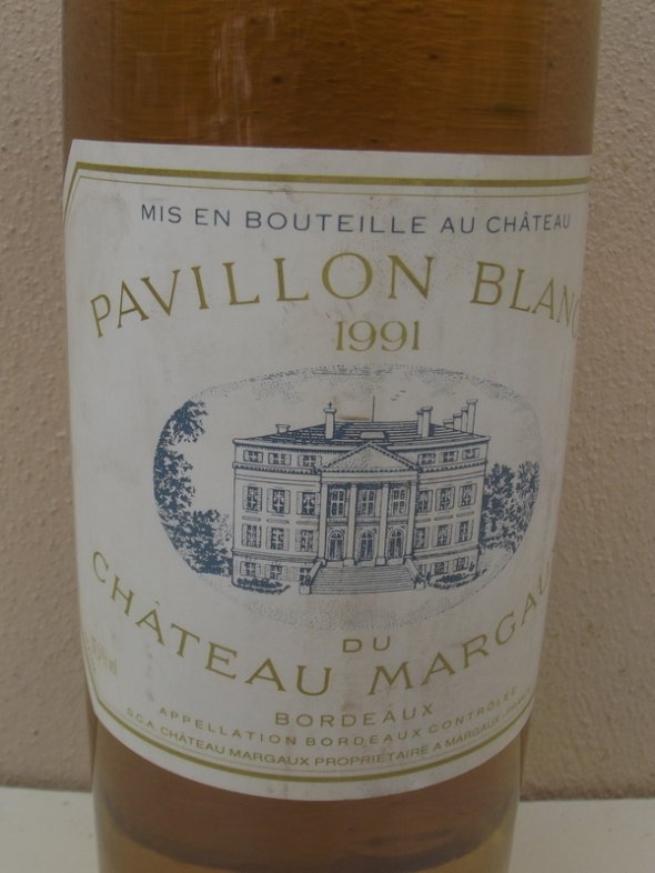 1991 PAVILLON BLANC de Château MARGAUX