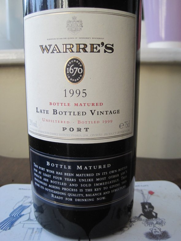 Warre's Late Bottled Vintage Port 1995 (CT 90)