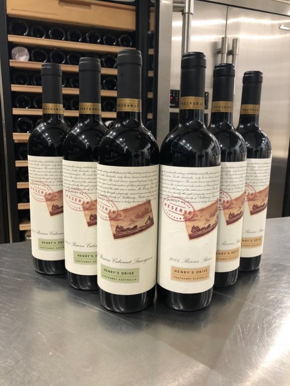 HENRY DRIVE AGED RESERVE COLLECTION 2001, 2003 X 6