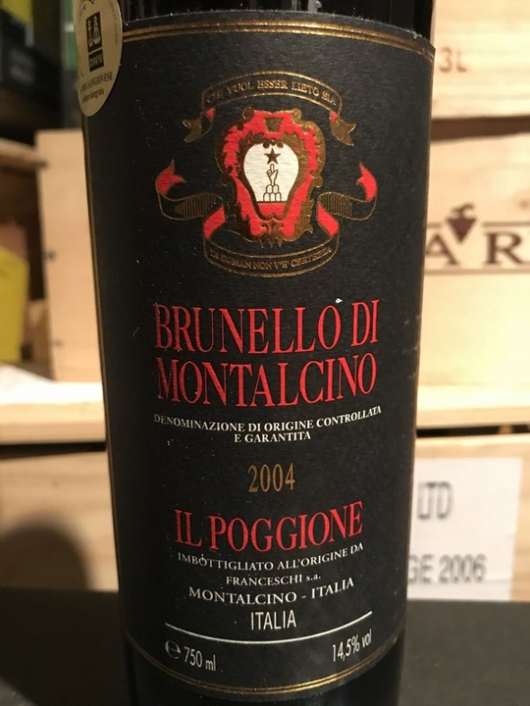 Il Poggione Brunello Di Montalcino 2004 (RP 95, Vinous 95)