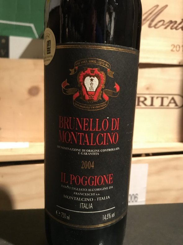 Il Poggione Brunello Di Montalcino 2004 (RP 95, Vinous 95)