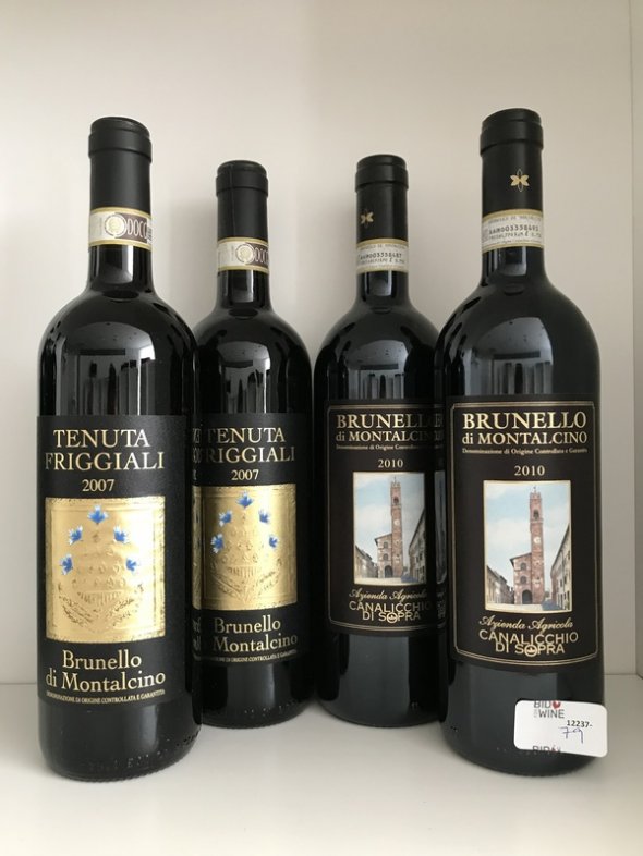 Brunello di Montalcino Tasting Lot including 98pt wine (4 bottles) September Lot 81.