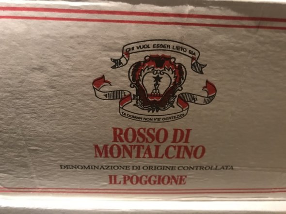 Il Poggione Rosso Di Montalcino 2015 (JS 91, WS 91)