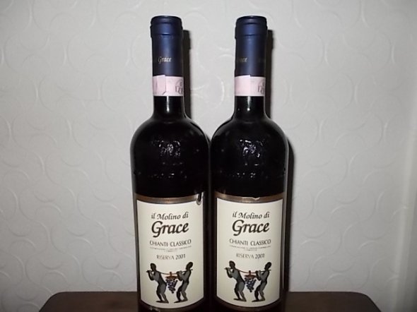 2001 Il Molino di Grace Chianti Classico Riserva (93 Points W & S). No Reserve