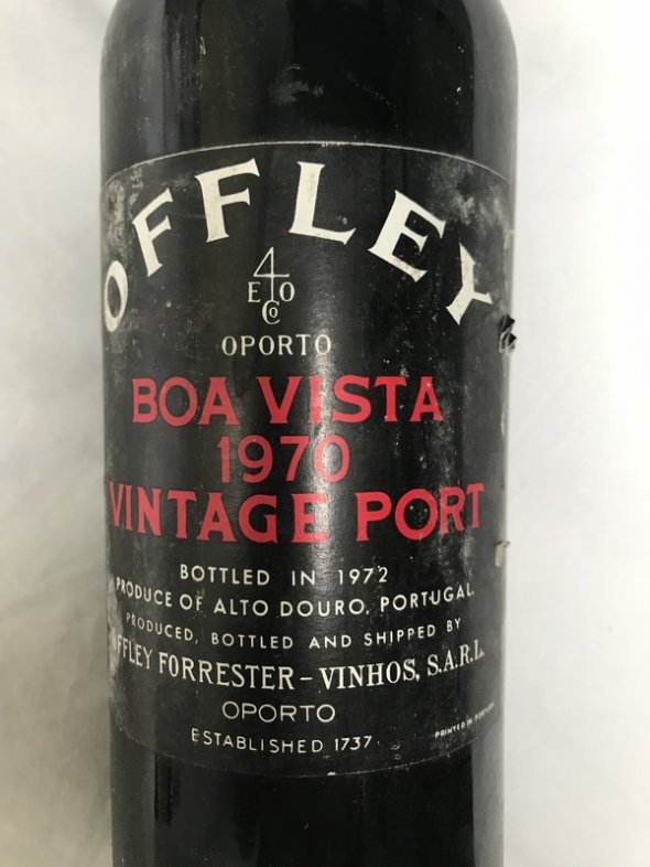 1970 Offley Boa Vista Vintage port - greatest year and condition 
