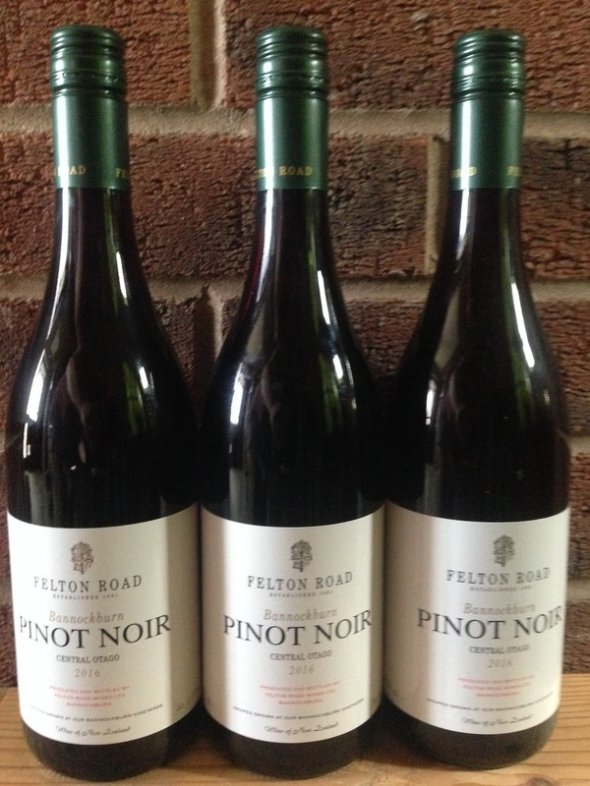 2016 BANNOCKBURN PINOT NOIR FELTON ROAD WINERY