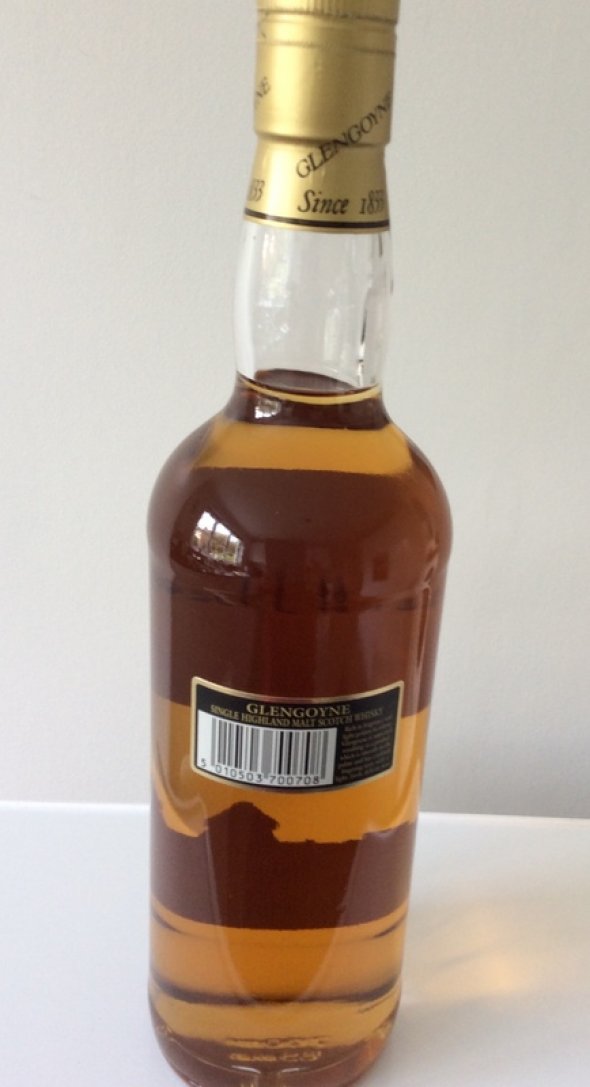 A rare, hard to find 1990s old label Glengoyne 10 yer old Single Malt Whisky 
