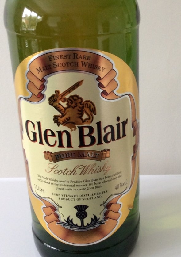 Glen Blair Pure Malt Scotch Whisky - 1 litre