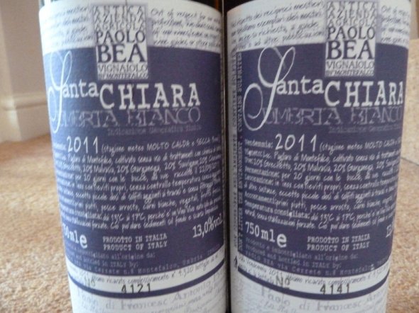 Paolo Bea, Santa Chiara Umbria Bianco 2011