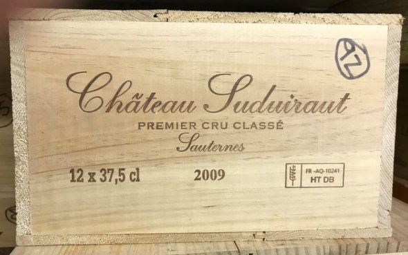 Chateau Suduiraut 2009 [OWC of 12 half-bottles] [October Lot 81.]