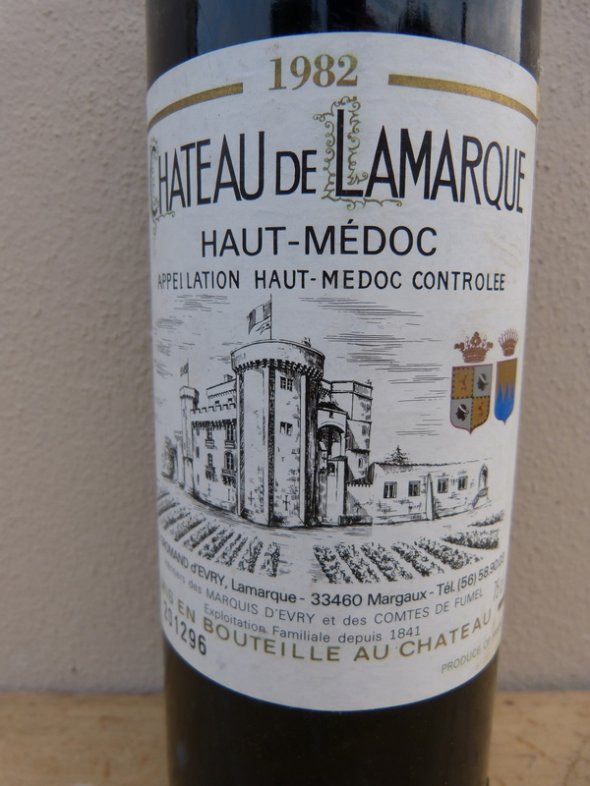 1982 Château LAMARQUE / Haut-Médoc Cru Bourgeois