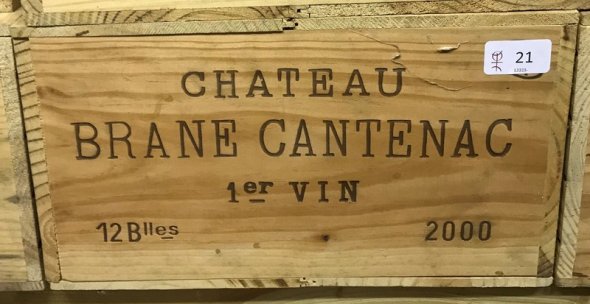 Chateau Brane Cantenac 2000 [OWC of 12 bottles] [October Lot 43.]