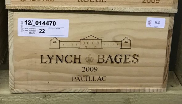 Chateau Lynch Bages 2009 [OWC of 12 bottles] [October Lot 7.]