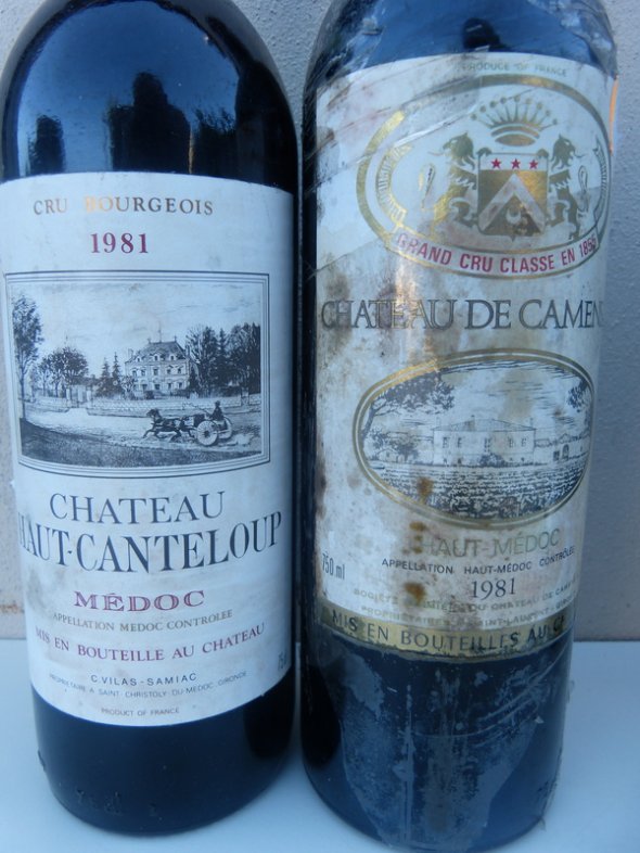 SIX BORDEAUX CHATEAUX - 1981 and 1983