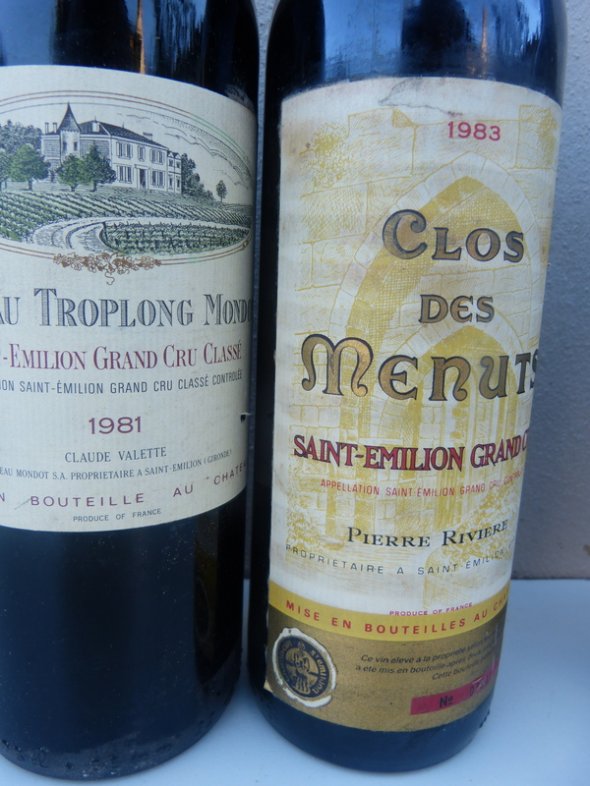 SIX BORDEAUX CHATEAUX - 1981 and 1983