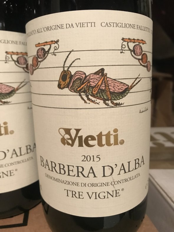Vietti Barbera D&rsquo;Alba Tre Vigne 2015