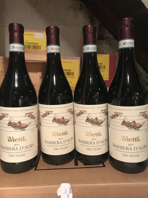 Vietti Barbera D&rsquo;Alba Tre Vigne 2015