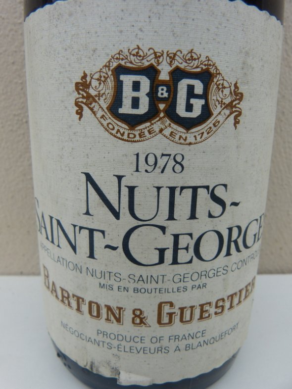 1978 NUITS-SAINT-GEORGES / B & G