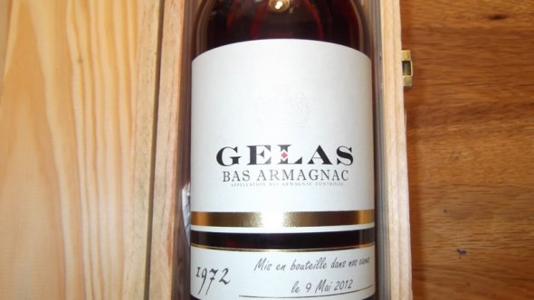 Gelas Bas Armagnac Brandy 70cl in Gift Box 1972