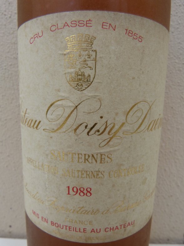 1988 Château DOISY DAENE / Sauternes-Barsac