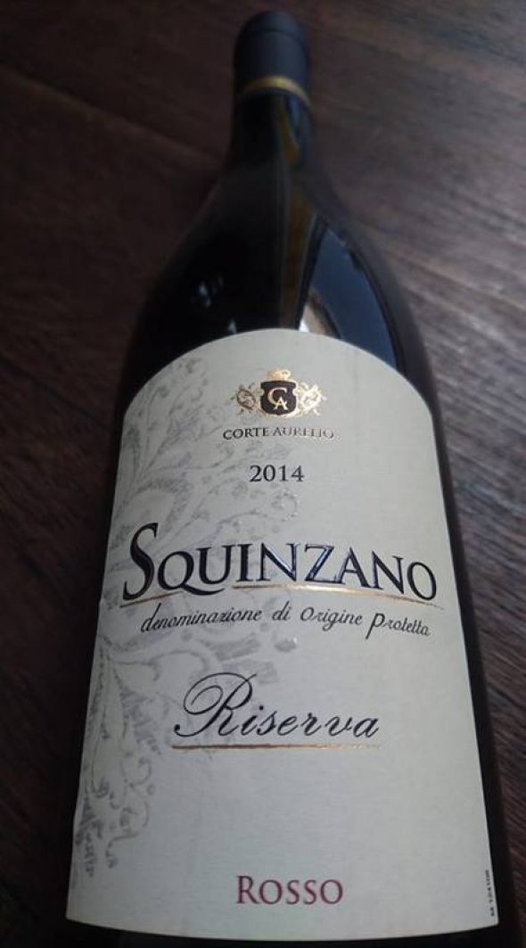 2014 Corte Aurelio Squinzano Riserva Puglia 