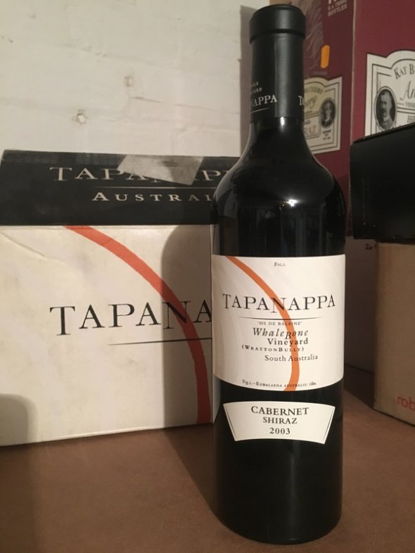 2003 Tapanappa Whalebone Vineyard Cabernet Shiraz - No Reserve
