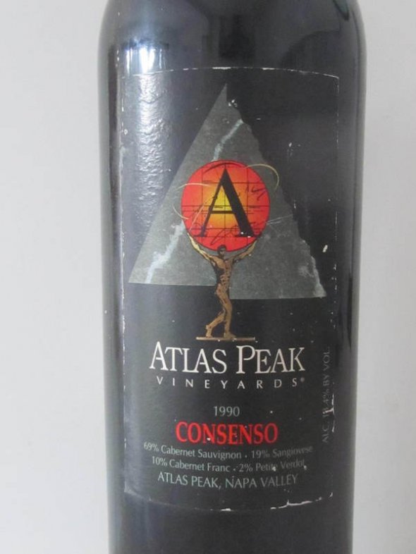 Atlas Peak Consenso 1990 Napa Valley
