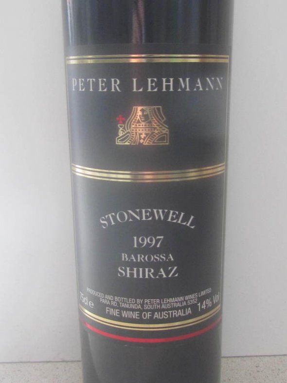 Peter Lehmann Stonewell Shiraz 1997