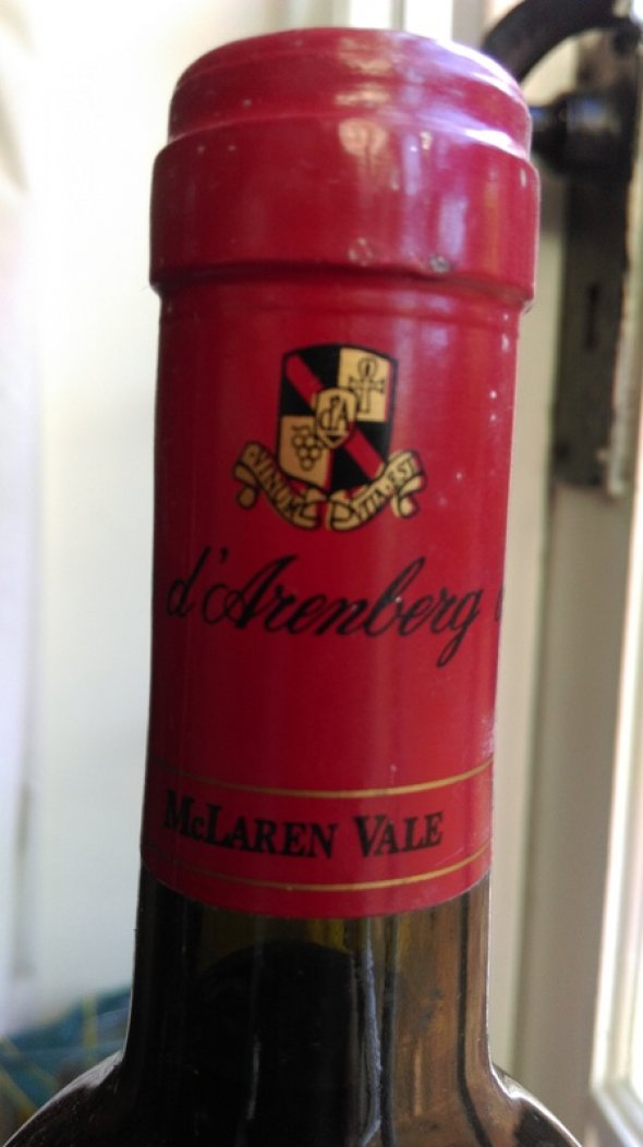 d'Arenberg Coppermine Road 2001 93/100 WA