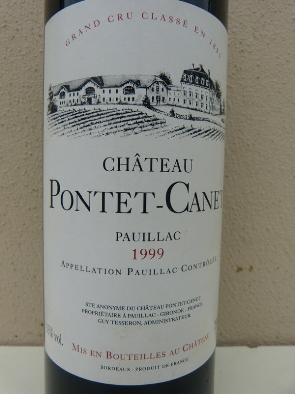1999 Château PONTET-CANET / Pauillac 5th Growth