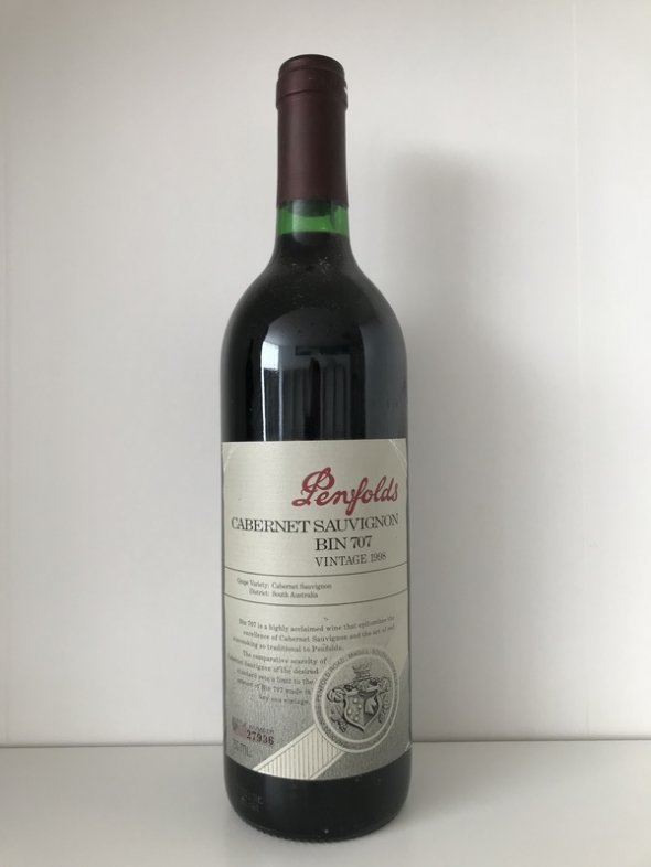 Penfolds Bin 707 Cabernet Sauvignon 1998 [1 bottle] [October Lot 236]