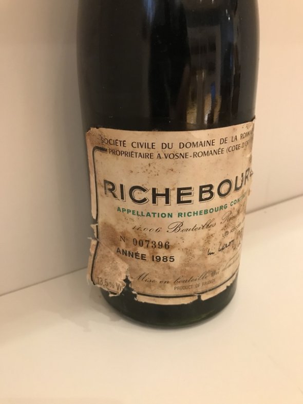 Richebourg, Domaine de la Romanee Conti 1985 [1 bottle] [October Lot 271]