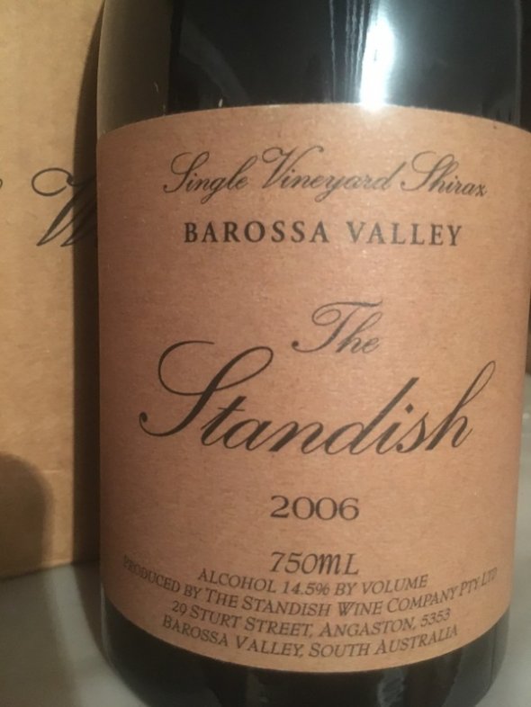 2006 Standish The Standish Shiraz (RP 95pts)