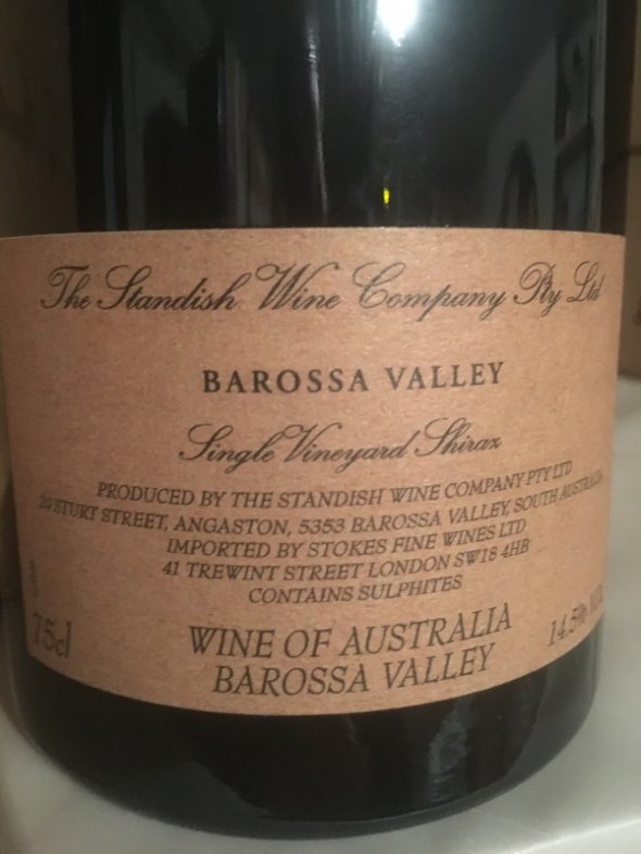 2006 Standish The Standish Shiraz (RP 95pts)
