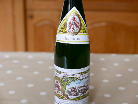  2001 Carl von Schubert Maximin Grunhauser Herrenberg Riesling Auslese, Mosel, Germany