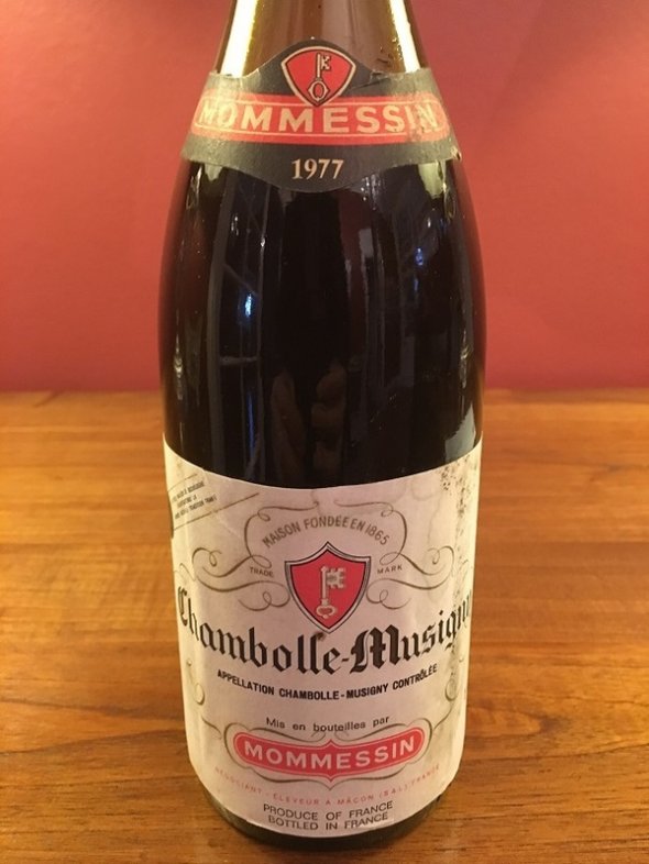 Chambolle Musigny Mommessin 1977