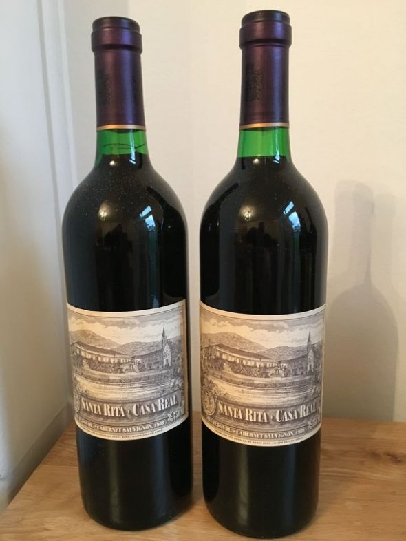 Santa Rita Casa Real Cabernet Sauvignon, Maipo Valley, Chile 1989