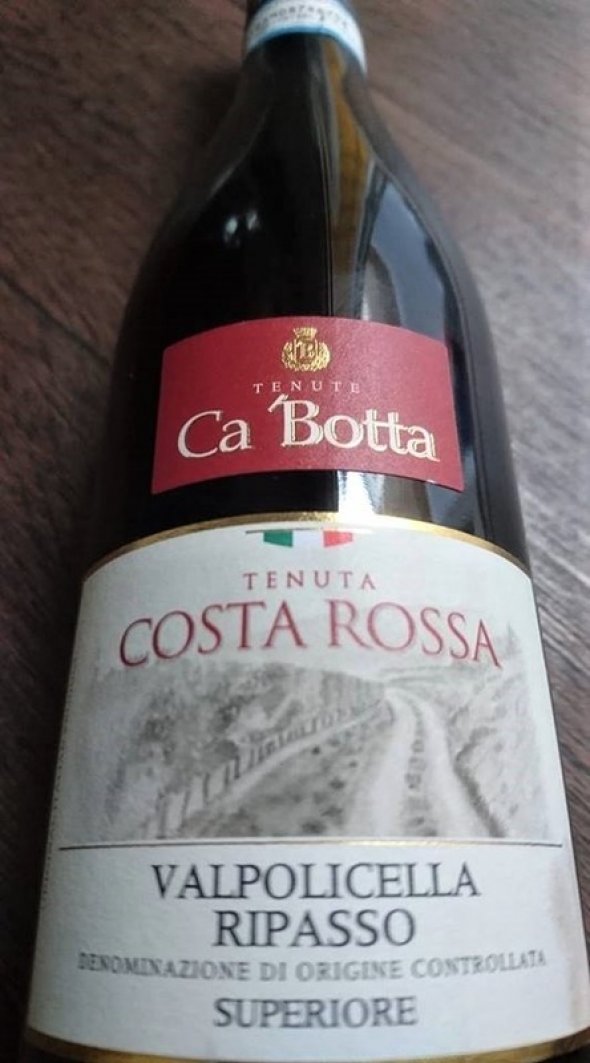 2014 Valpolicella Ripasso Ca Botta Superiore, Veneto