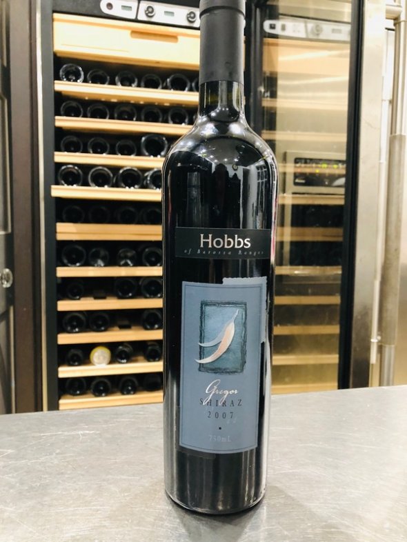 HOBBS GREGOR BAROSSA SHIRAZ 2007 