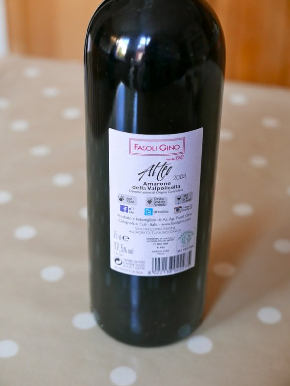 Alteo Amarone della Valpolicella, Fasoli Gino 2008