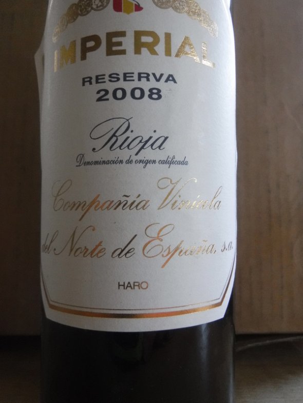 2008 CVNE 'Imperial' Reserva, Rioja DOCa