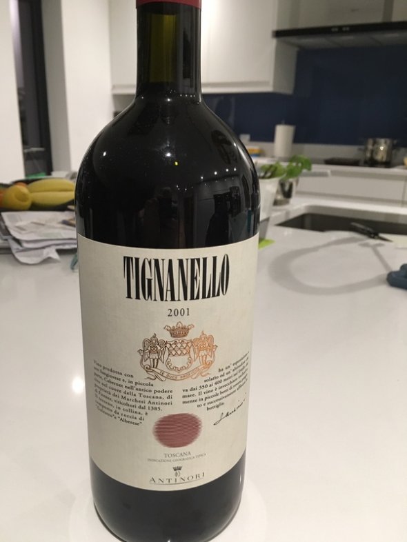 Tignanello 2001 Antinori